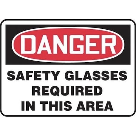Accuform OSHA DANGER SAFETY SIGN SAFETY MPPA001XL MPPA001XL